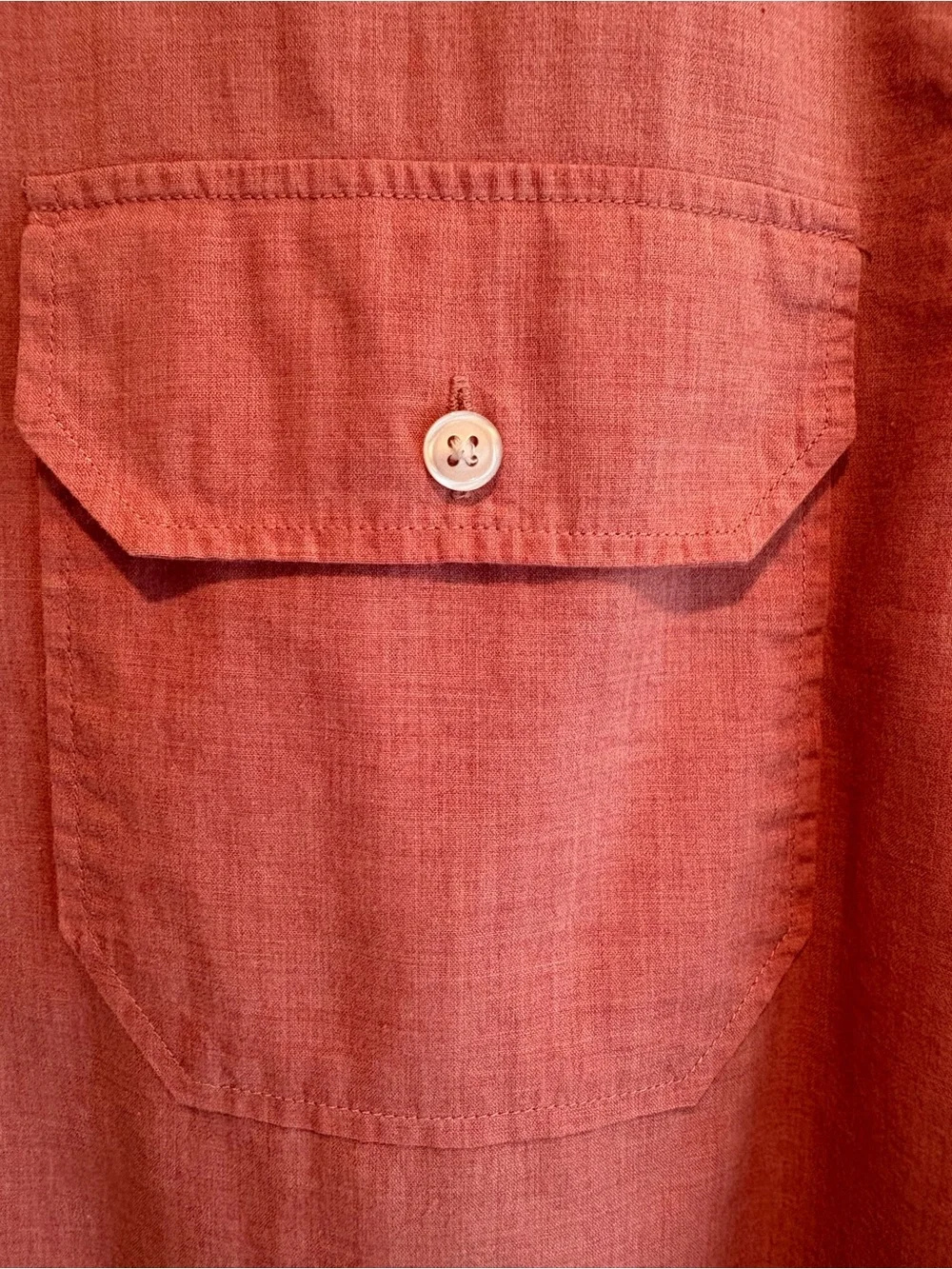 J. Crew Men's Button-Down Shirt in Dusty Rose